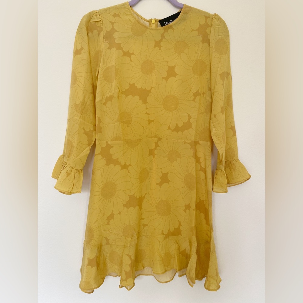 NWOT Réalisation Par Mary Jane Sunflower Dress